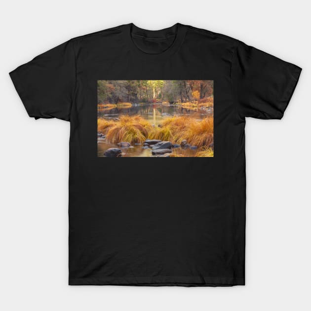 Yosemite Autumn T-Shirt by jvnimages